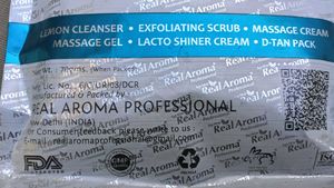 Combo of  RealAroma Diamond Facial Pack - 5 Ct