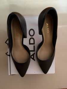 ALDO Black Pointed Toe Heels