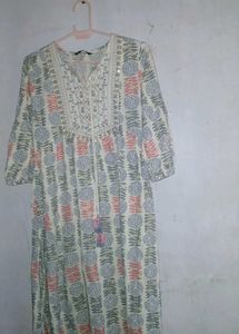 Floral Print Tunic Dress