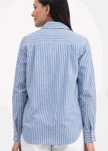 Striped Cotton Women's Shirt