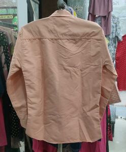 Peach Casual Shirt