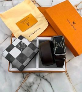 Louis Vuitton Belt and Wallet Set
