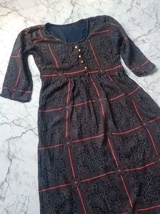 Elegant Printed Ethnic Kurta