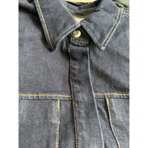 Mango Dark Wash Denim Shirt