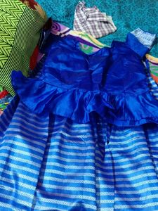 Royal Blue Lehenga Choli