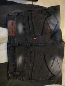 Men's Charcoal Grey Jeans