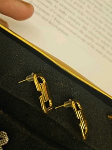 Gold Tone earring
