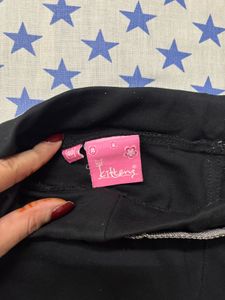 Kittenz Black Leggings