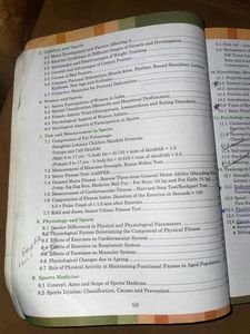 Physical education book for class 12th