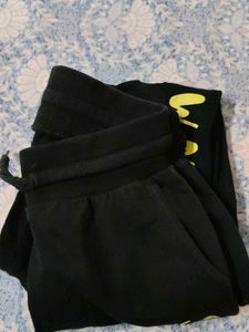 Black Joggers with "Set Your Own Rules"