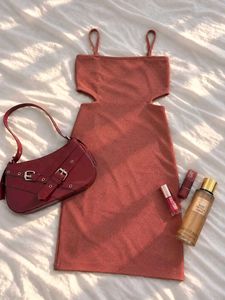 Chic Cut-Out Mini Dress