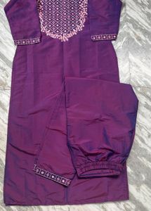 tussar silk kurta