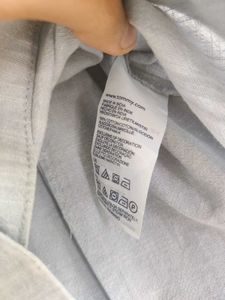 Tommy Hilfiger Blue Button-Up Shirt