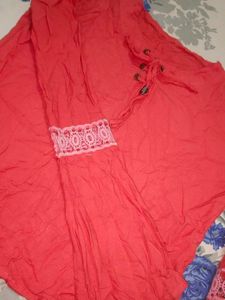 Red Casual Top
