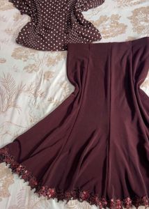 Brown Skirt