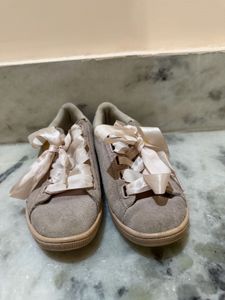 Puma Cute Ribbon Lace Sneakers