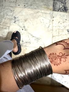 Set of Metallic Bangles