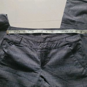 Classic Plaid Women's Trousers