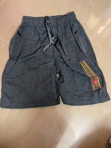 Men's Dark Grey Athletic Shorts