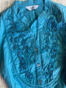 embroidery beads stone shirt