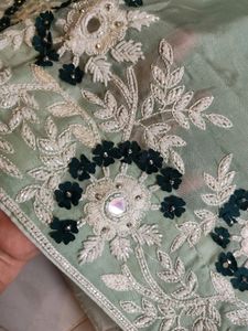 Pure Organza Wedding Wear Saree