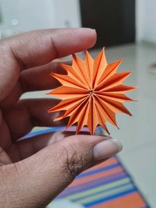 Origami Star Decoration