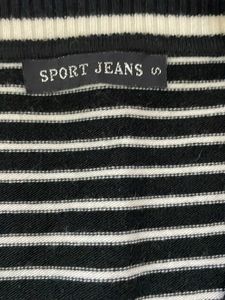 Striped V-Neck Sweater Vest