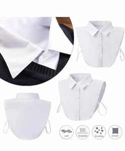 Detachable White Shirt Collar