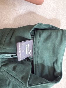 Men's Dark Green Track Jacket