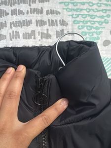 Black Puffer Vest jacket