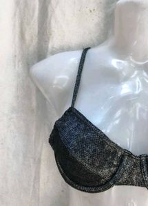Sparkly Grey Bra