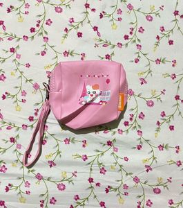 Cute Pink Cartoon Pouch