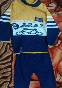 Cute Elegant Boy's Top& Bottom