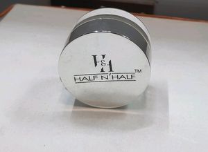 Half N Half Mousse Eyeshadow Glitter Pigment, Shade- 01 Metallic Silver (Sealed Pack/Unused)