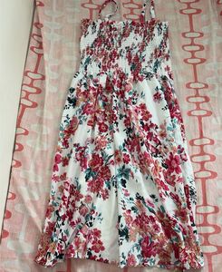 Floral Smocked Sundress