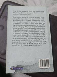 3 Men In a Boat By Author Jerome K Jerome