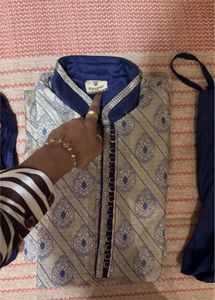 manyavar 3 piece kurta