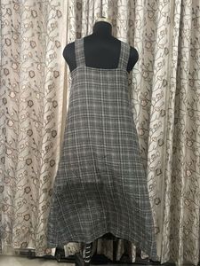 Chic Plaid A-Line Dress