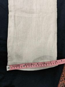 Classic Beige Linen Trousers