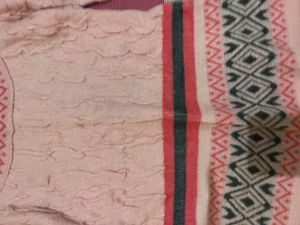 Cozy Pink Fair Isle Knit Sweater
