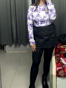 Abstract Top With Skirt