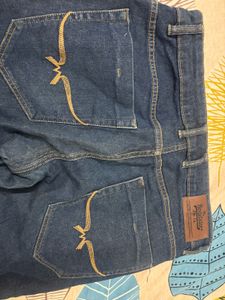 Roadster Dark Blue Slim Tapered Jeans