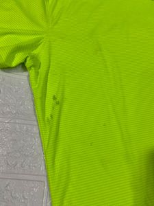 Bright Neon Green Workout T-Shirt