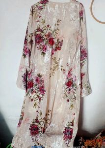 Floral Kimono Robe &amp; Slip Set