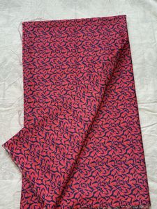 Vibrant Pink Cotton linen fabric