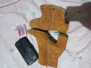 Brown Leather Boots