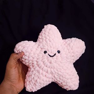 Handmade Crochet Star Plushie