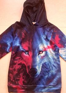 Wolf Graphic Hoodie