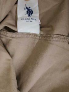 US Polo Assn. Khakhi Men's Casual Shirt