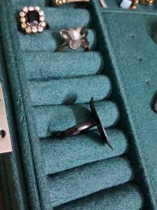 Assorted Gemstone Rings Set